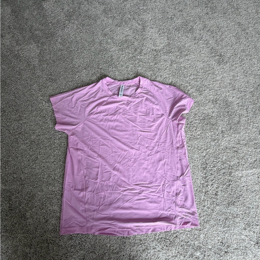 Athleta Pink Short Sleeve Tee